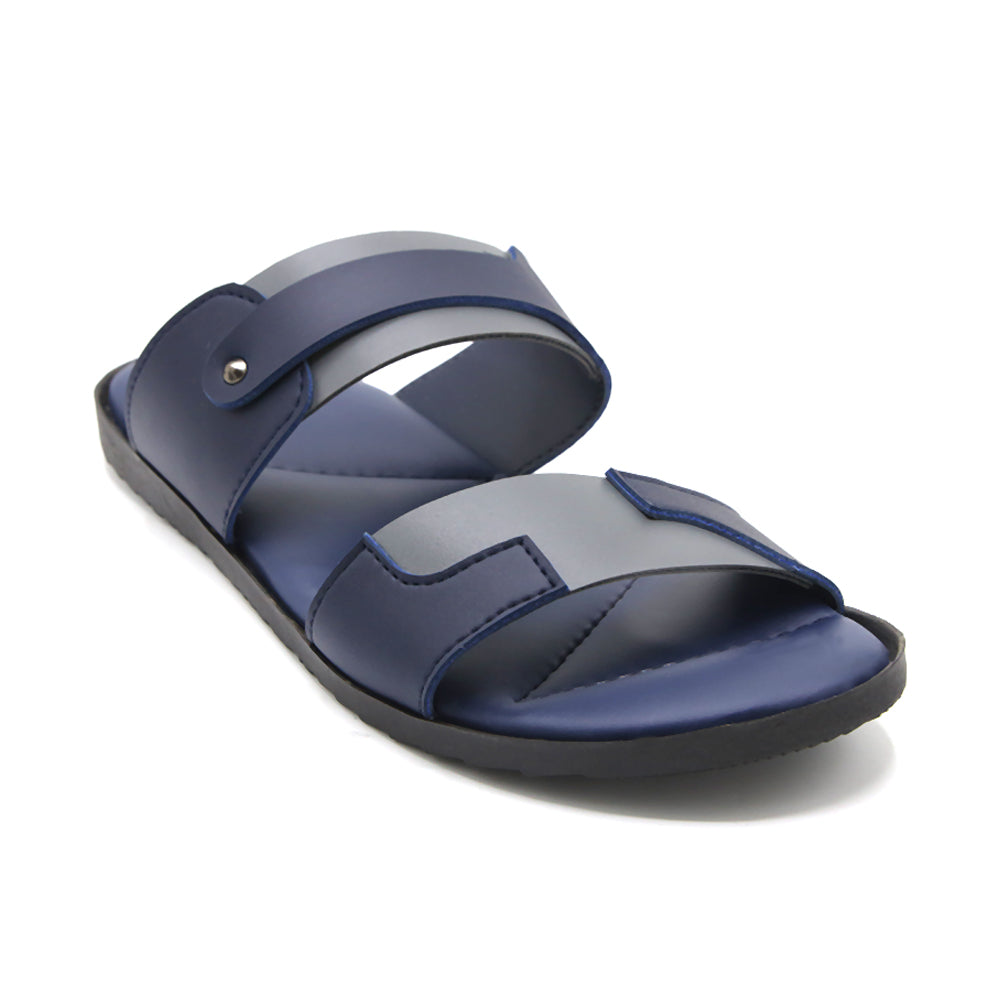 Men's Slipper - Blue, Men's Slippers, Chase Value, Chase Value