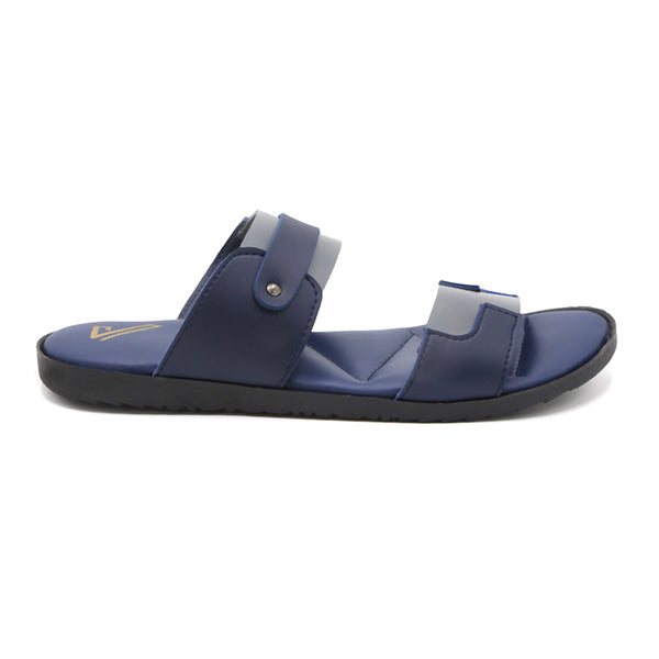 Men's Slipper - Blue