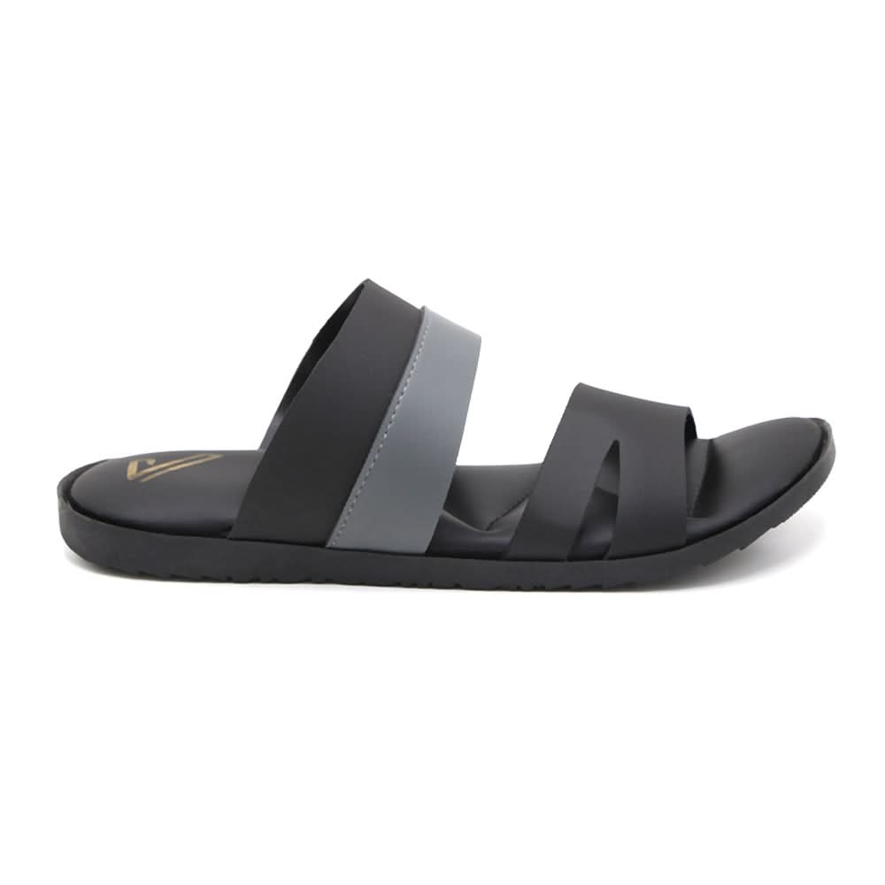 Men's Slipper - Black, Men's Slippers, Chase Value, Chase Value