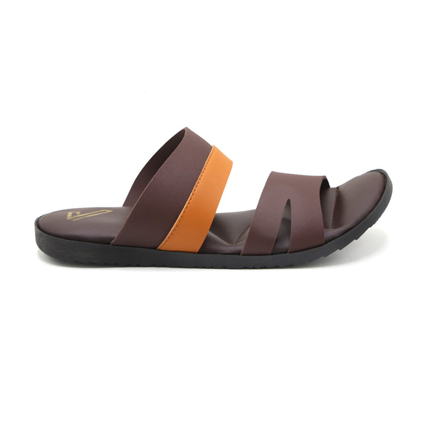 Men's Slipper - Brown