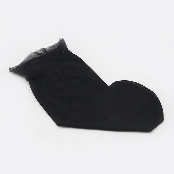 Women's Ankle Socks Pack of 5 - Black