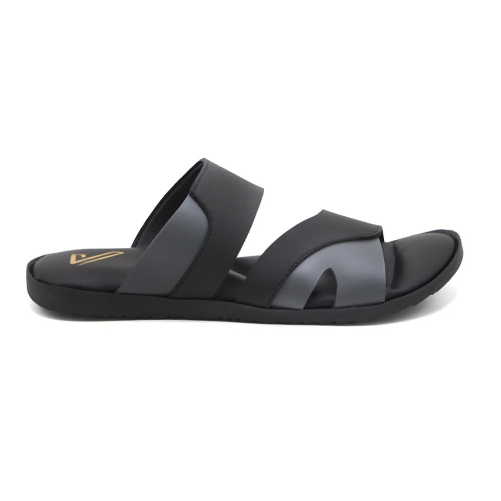 Men's Slipper - Black, Men's Slippers, Chase Value, Chase Value