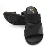 Men's Slipper - Black, Men's Slippers, Chase Value, Chase Value
