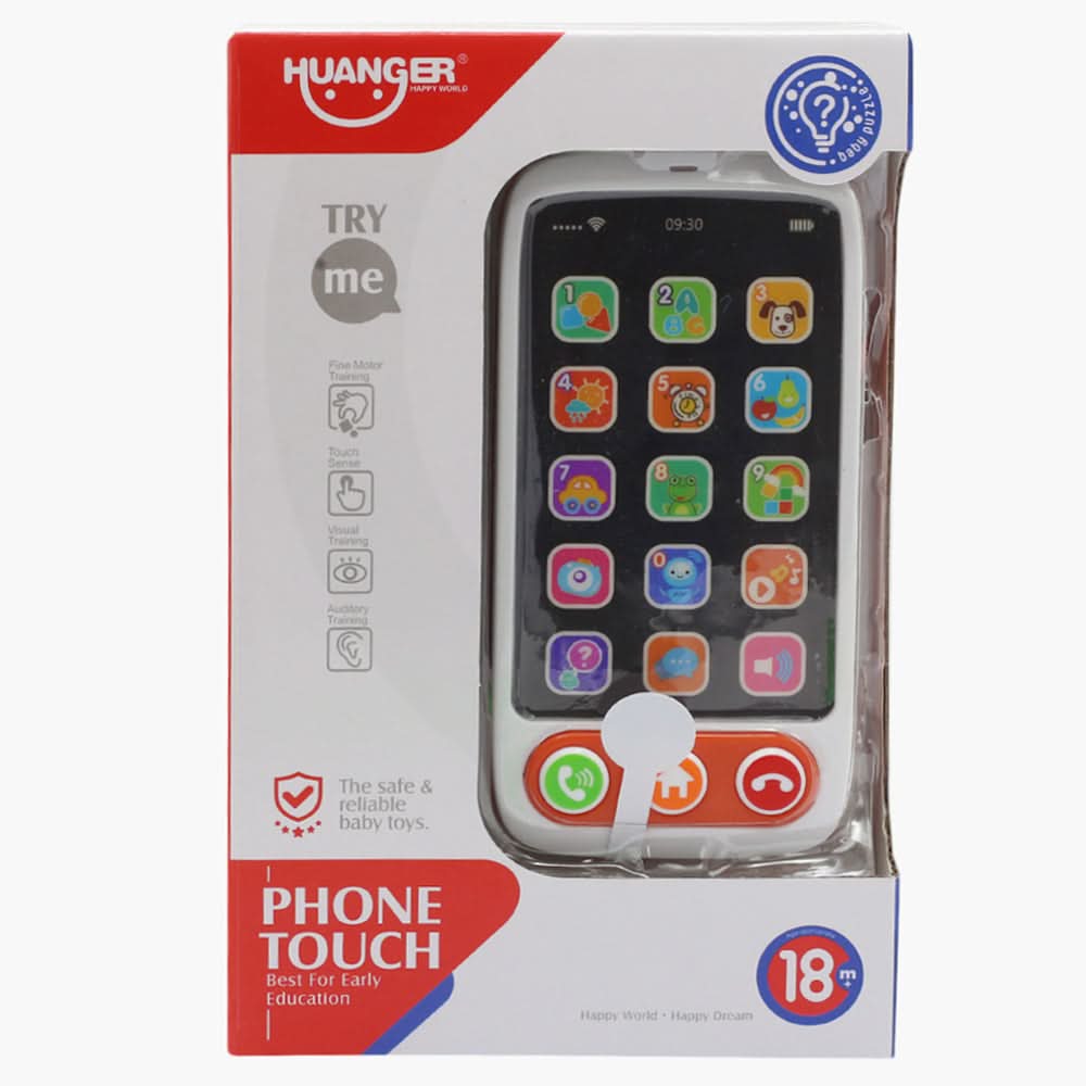 Kids Mobile Phone - White, Musical Toys, Chase Value, Chase Value