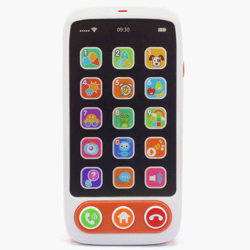 Kids Mobile Phone - White, Musical Toys, Chase Value, Chase Value