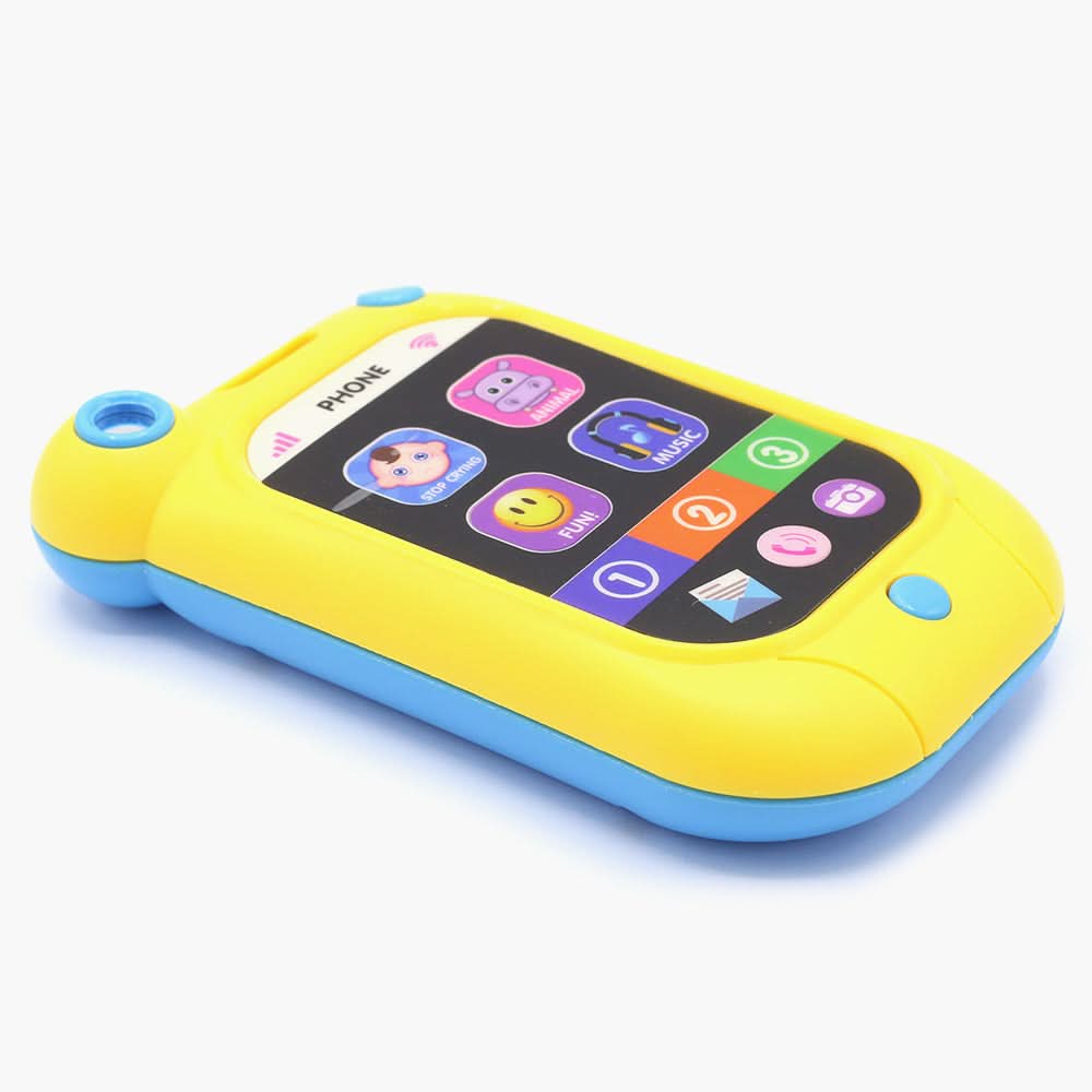 Kids Mobile Phone - Yellow, Musical Toys, Chase Value, Chase Value