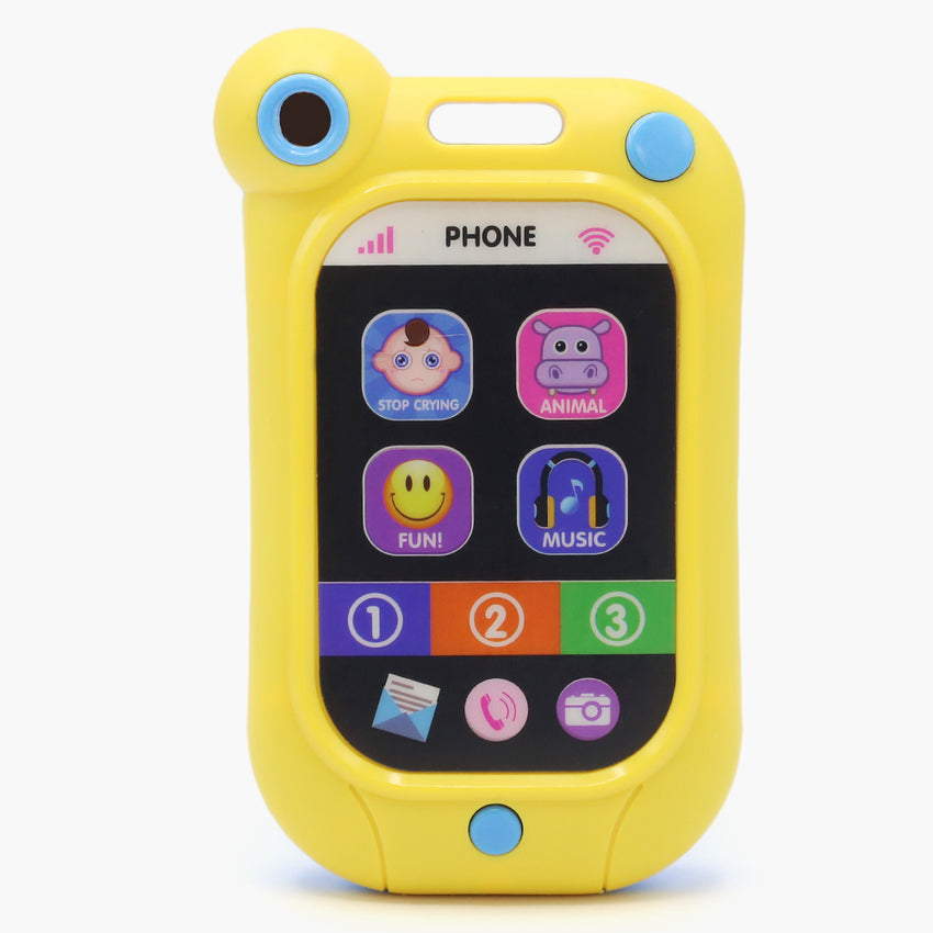 Kids Mobile Phone - Yellow, Musical Toys, Chase Value, Chase Value