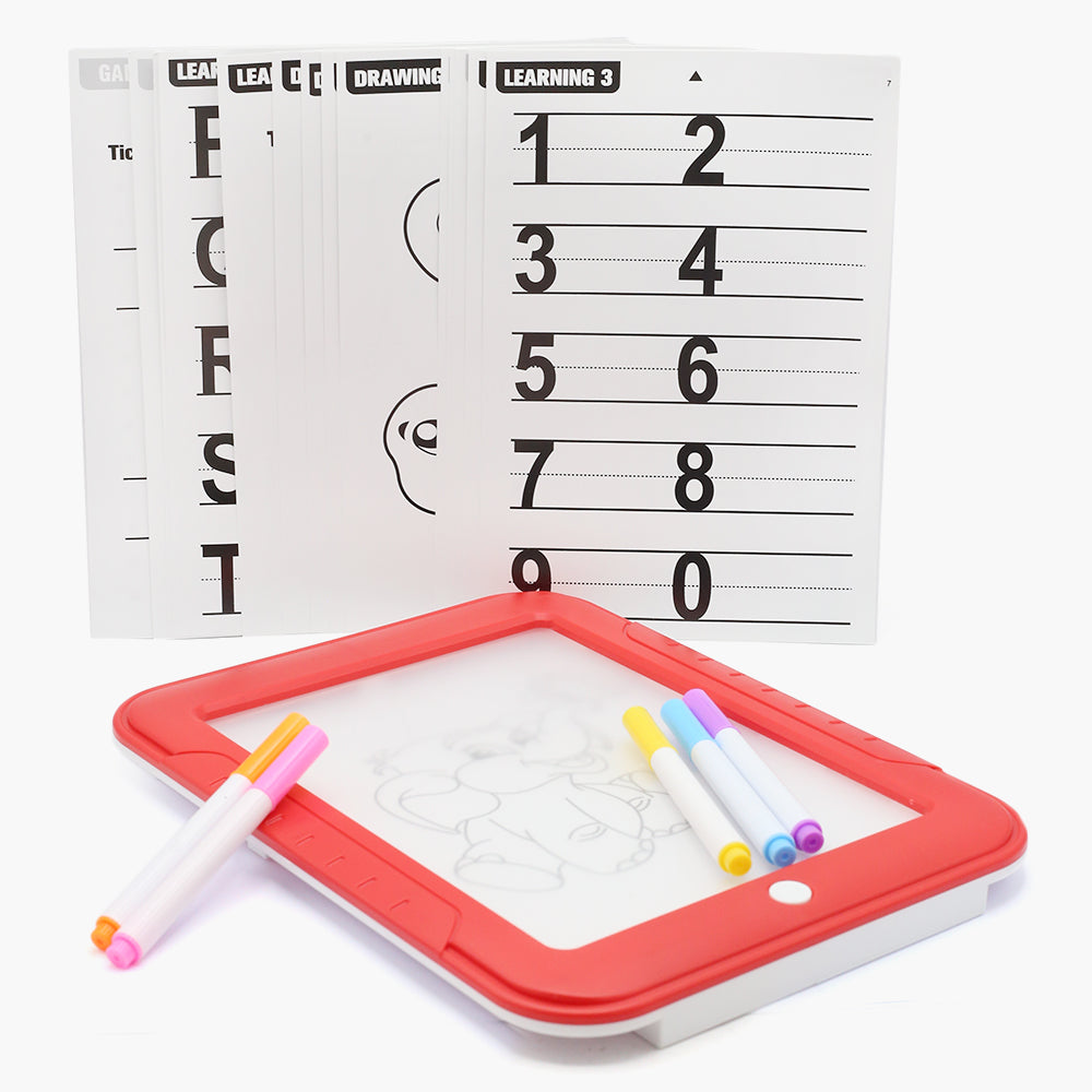 Kids Drawing Box - Red, Educational Toys, Chase Value, Chase Value