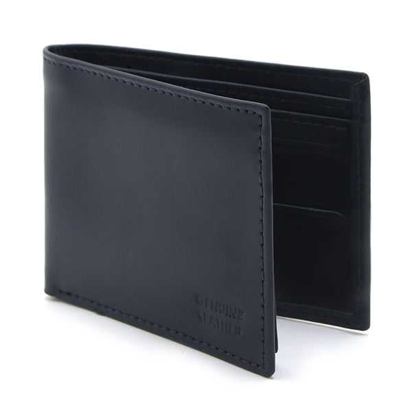 Men's Dollar Size Wallet - Navy Blue