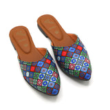 Women's Backless Pump - Blue, Women Backless Pumps, Chase Value, Chase Value