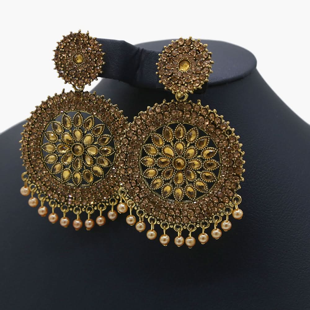 Ear Jhumki - Copper, Women Earrings & Tops, Chase Value, Chase Value
