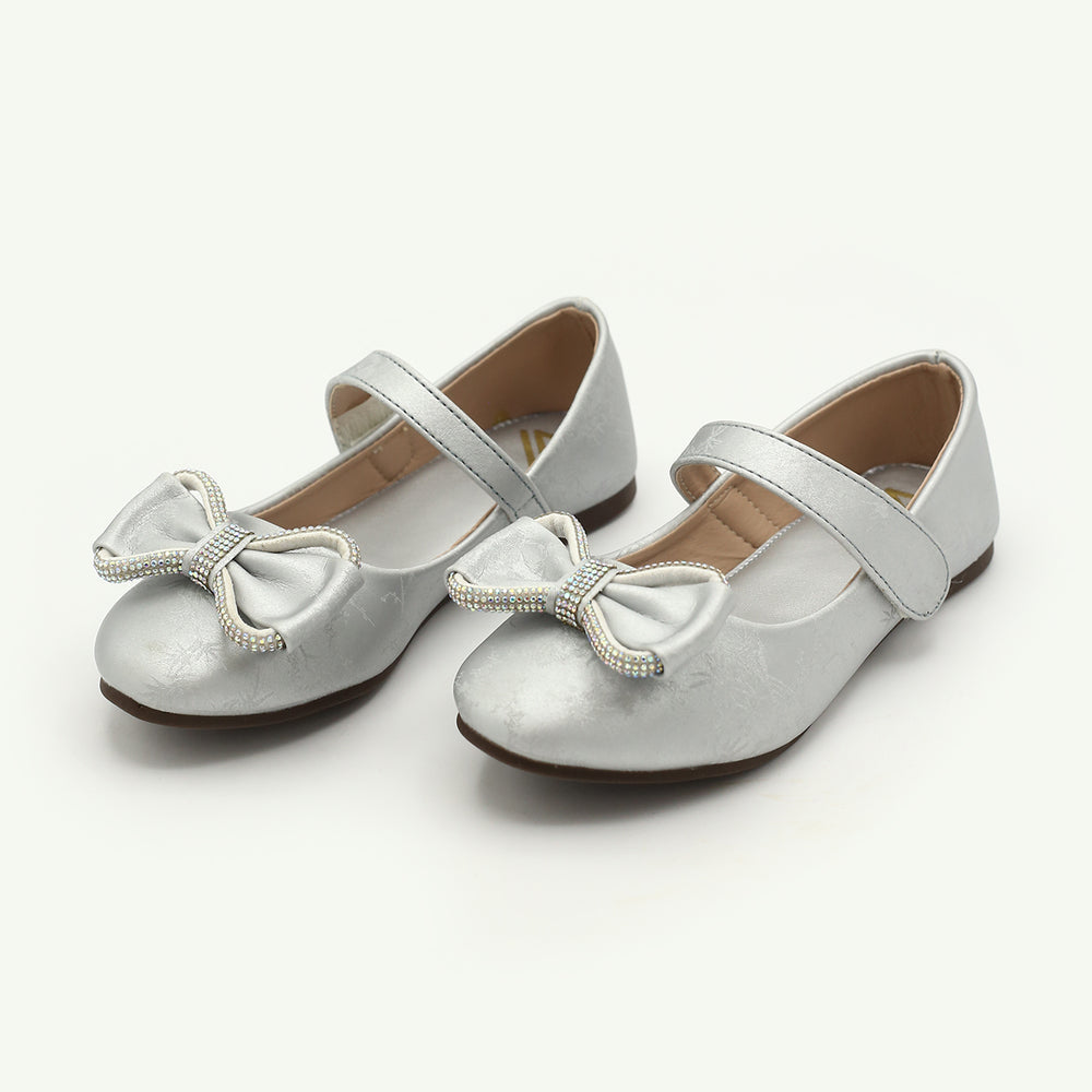 Girls Pumps - Silver, Girls Pump, Chase Value, Chase Value