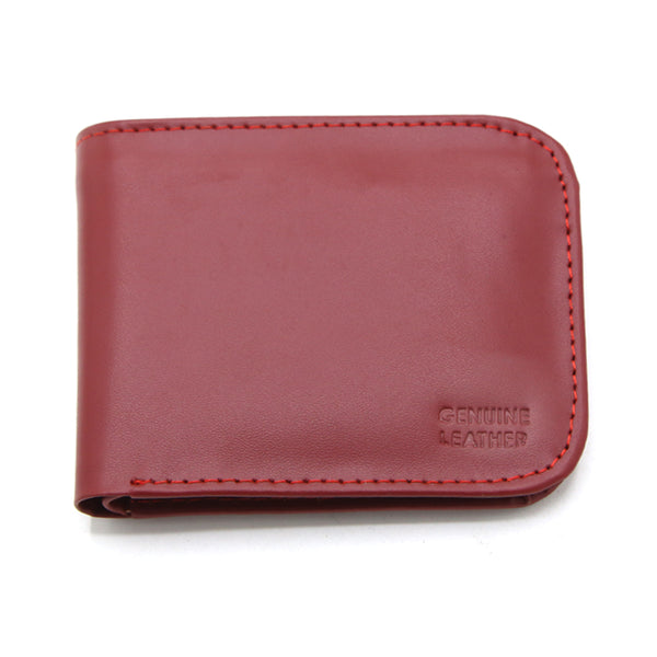 Men's Leather Wallet - Red