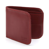Men's Leather Wallet - Red, Men's Wallets, Chase Value, Chase Value