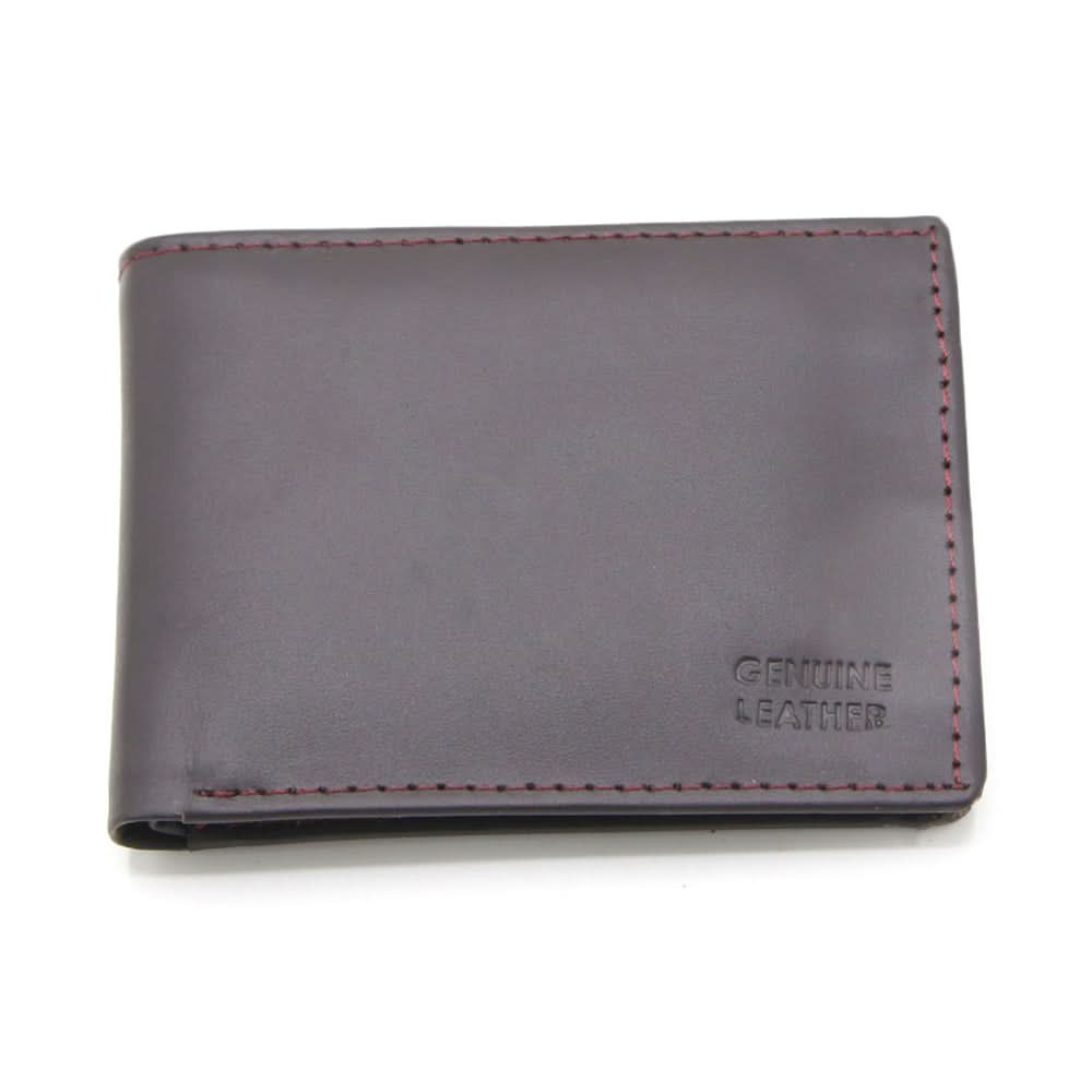 Men's Dollar Size Wallet - Dark Brown, Men's Wallets, Chase Value, Chase Value
