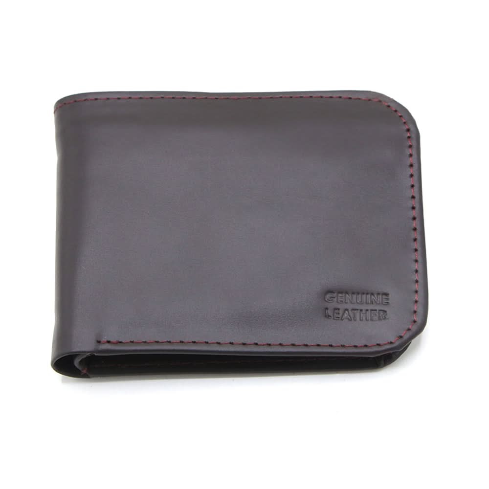 Men's Leather Wallet - Dark Brown, Men's Wallets, Chase Value, Chase Value