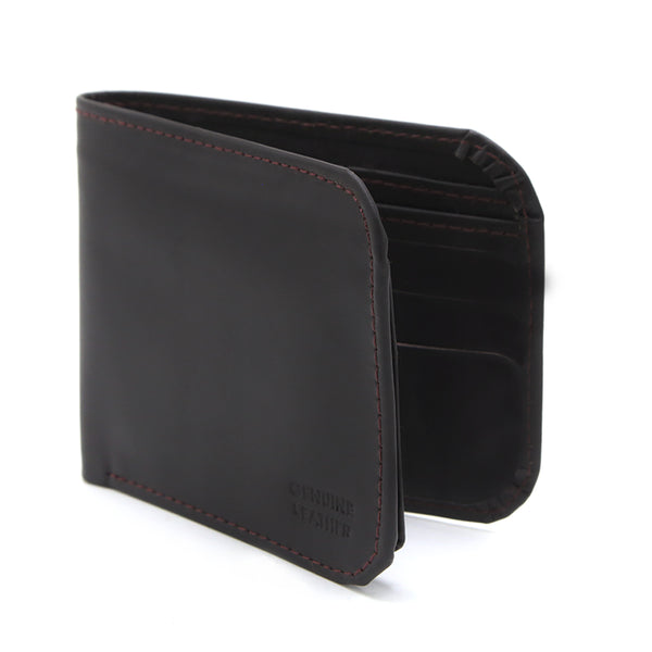 Men's Leather Wallet - Dark Brown