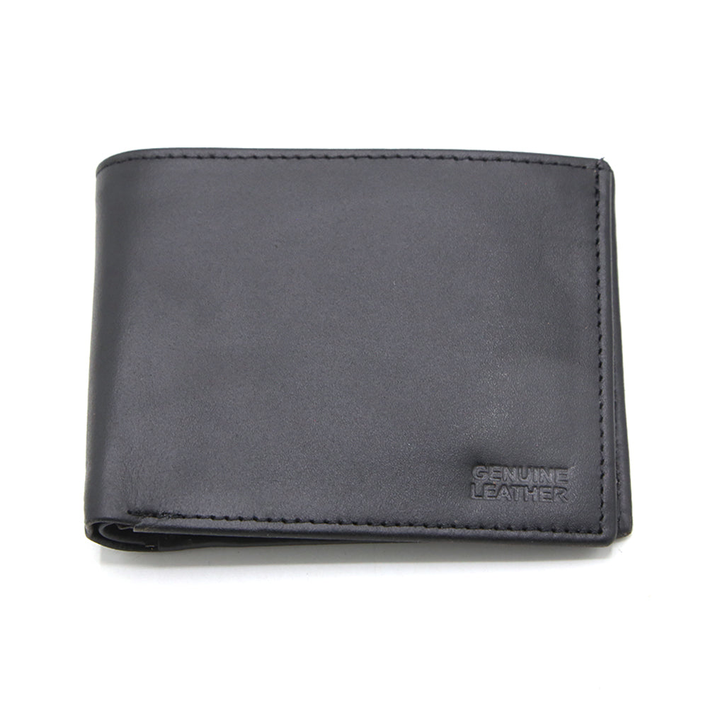 Men's Leather wallet - Black, Men's Wallets, Chase Value, Chase Value