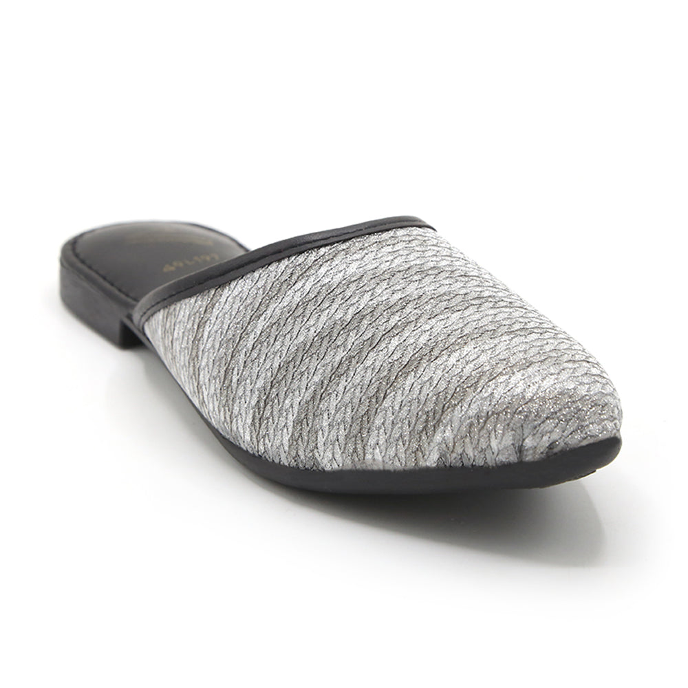 Valuable Women's Backless Pump - Black, Women Backless Pumps, Chase Value, Chase Value