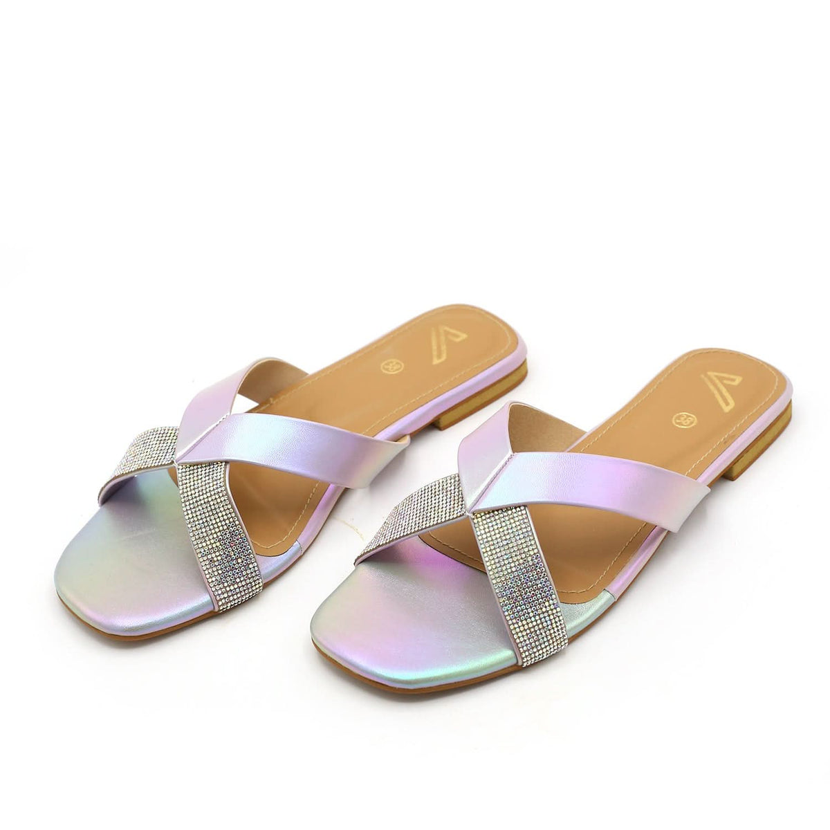 Women's Sandal - Silver, Women Slippers, Chase Value, Chase Value