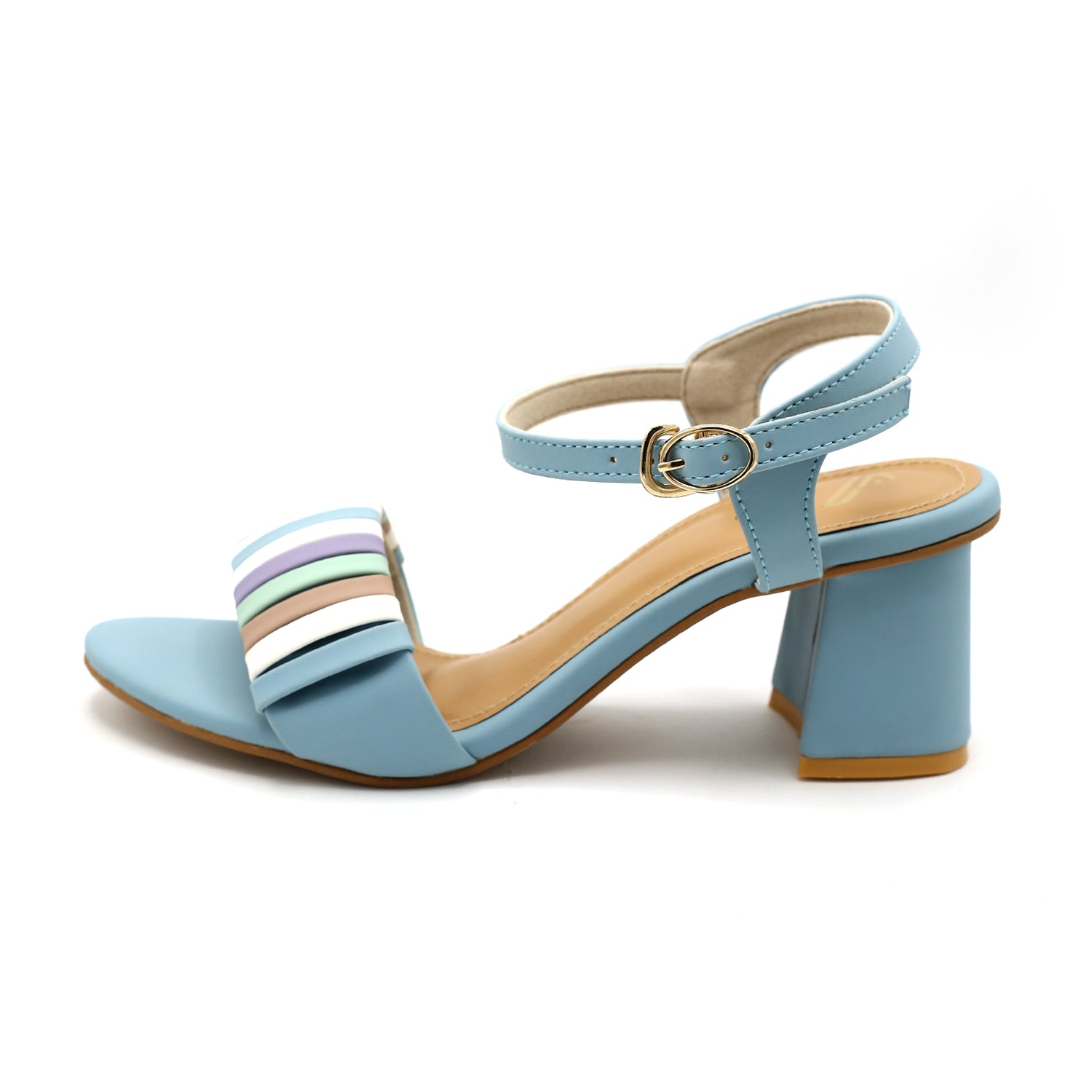 Women's Heel Sandal - Cyan, Women Heels, Chase Value, Chase Value