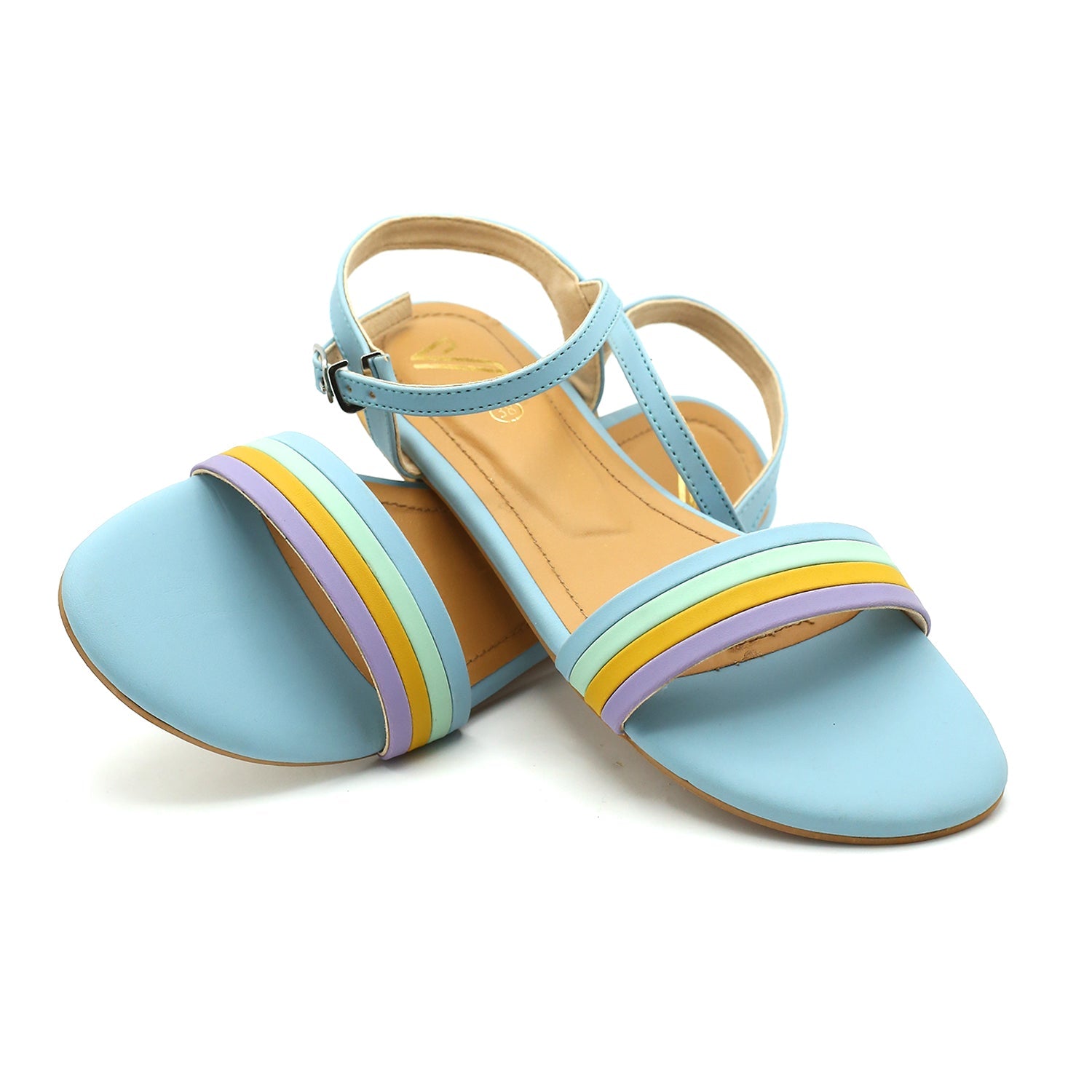 Valuable Women's Sandal - Cyan, Women Sandals, Chase Value, Chase Value