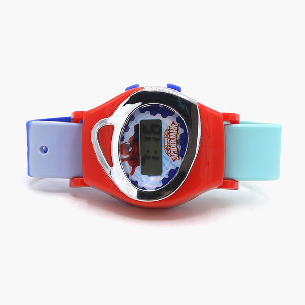 Boys Digital Character Watch - Red, Boys Watches, Chase Value, Chase Value