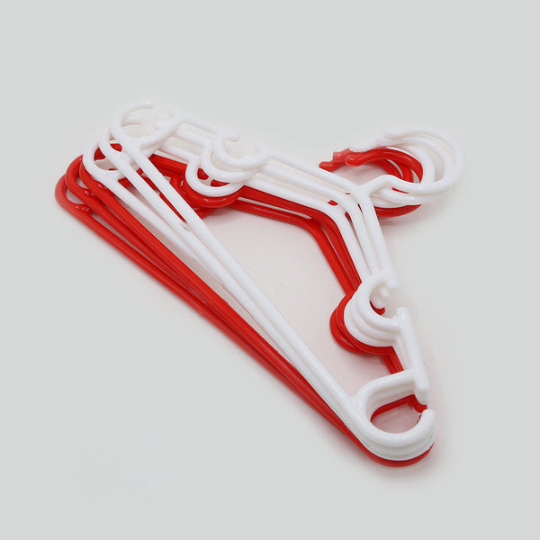 Valuables Hanger for Children Pack of 6- Red & White