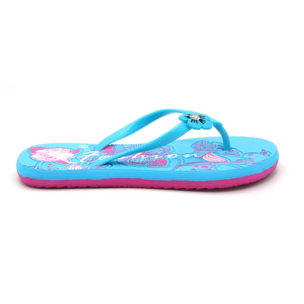 Women's Flip Flop Slipper - Cyan, Women Slippers, Chase Value, Chase Value