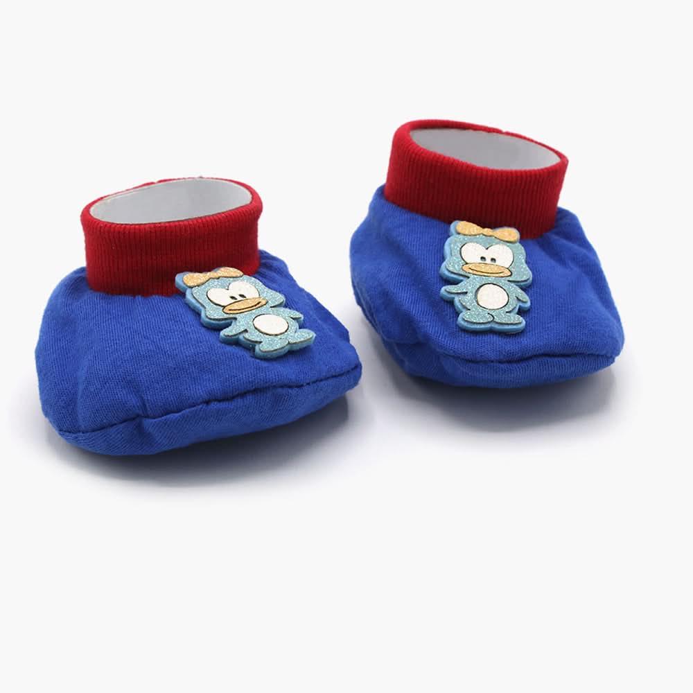 Newborn Regular Booties - Blue, Newborn Caps, Shoes & Socks, Chase Value, Chase Value