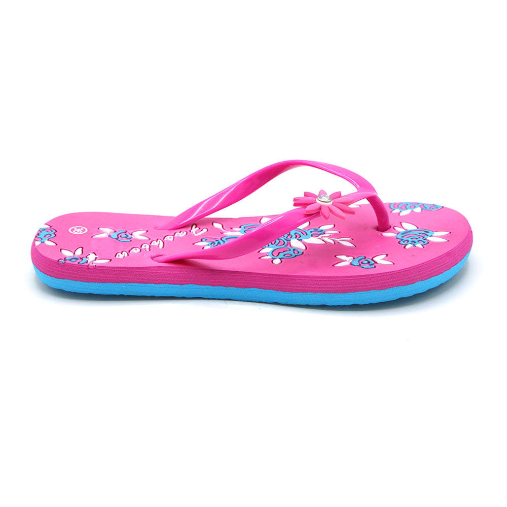Women's Flip Flop Slipper - Pink, Women Slippers, Chase Value, Chase Value