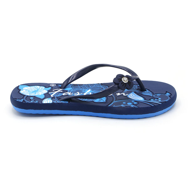 Women's Flip Flop - Navy Blue