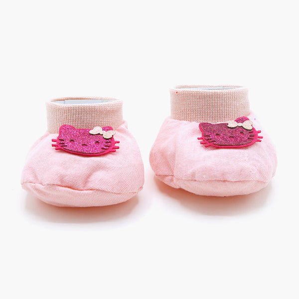 Newborn Regular Booties - Pink