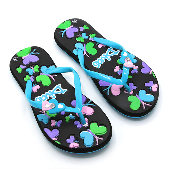 Women's Flip Flop - Cyan