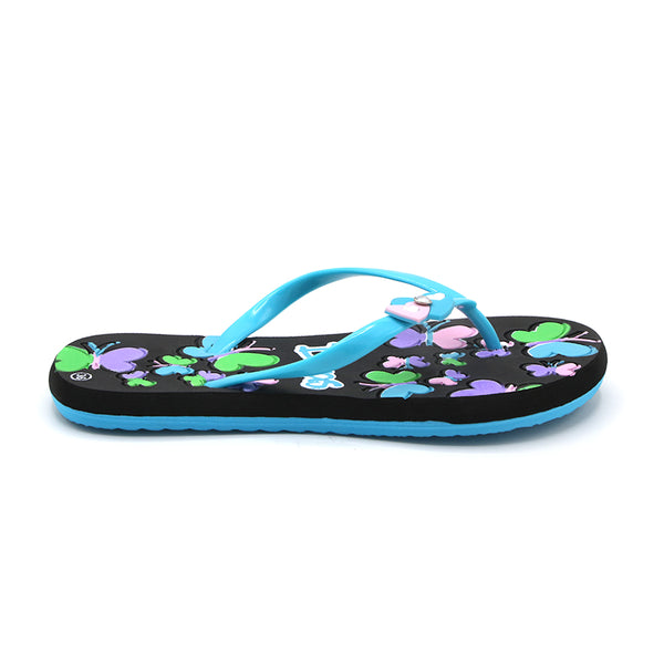 Women's Flip Flop - Cyan