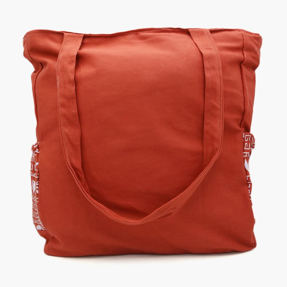 Women's Fabric Bag - Red, Women Bags, Chase Value, Chase Value