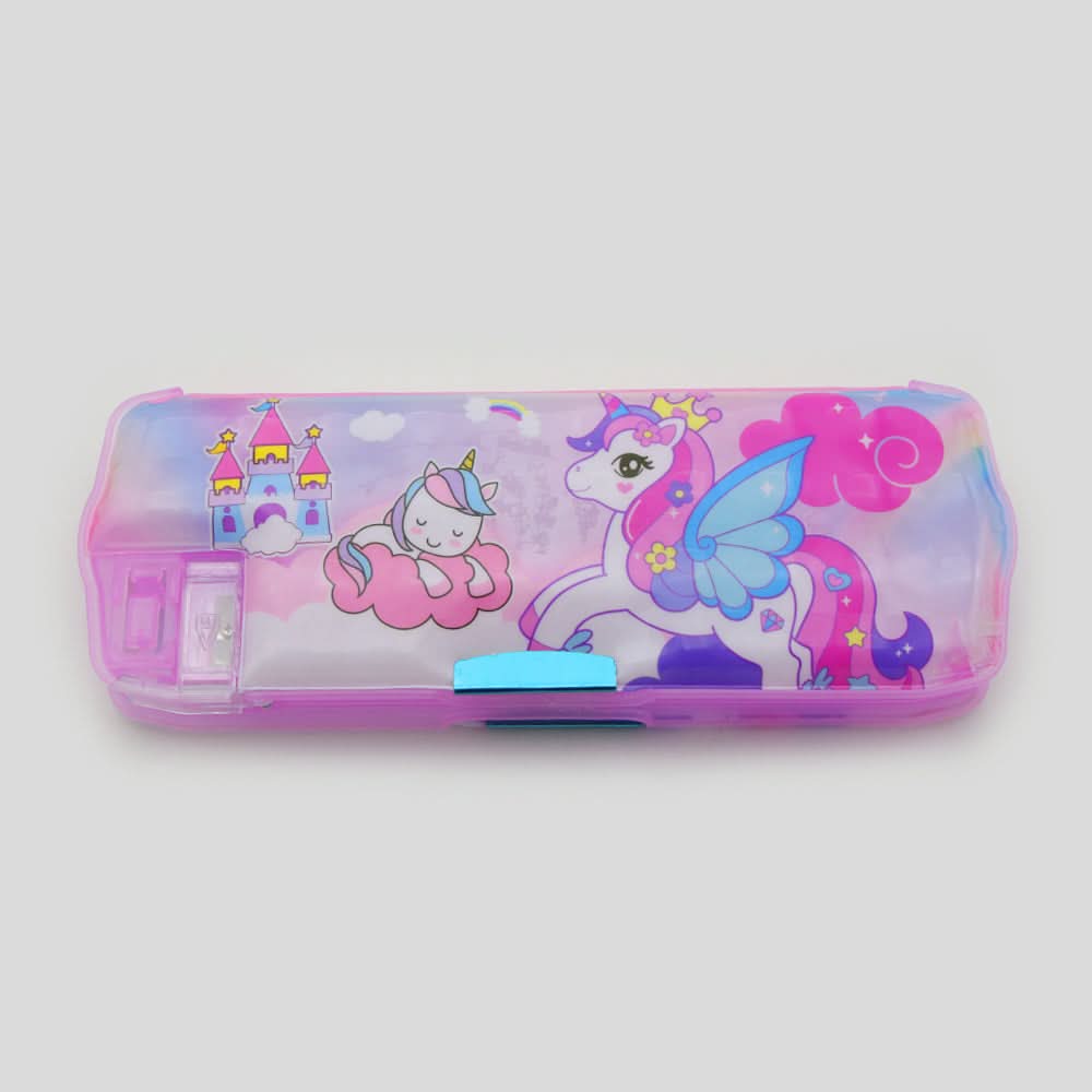 Pencil Box - Baby Pink, Stationary Pouch & Box, Chase Value, Chase Value