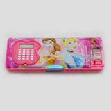 Pencil Box with Calculator - Pink, Stationary Pouch & Box, Chase Value, Chase Value