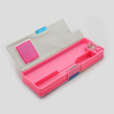 Pencil Box with Calculator - Pink, Stationary Pouch & Box, Chase Value, Chase Value