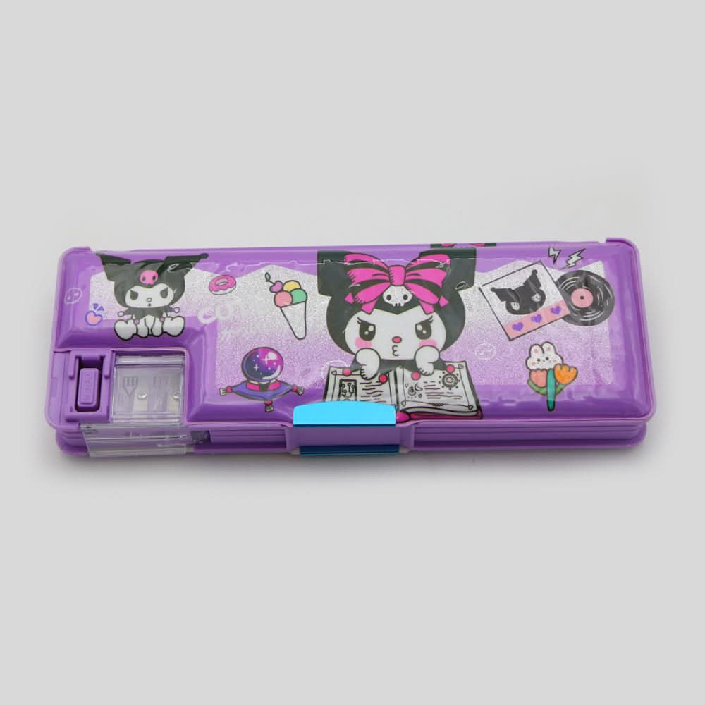 Pencil Box - Purple, Stationary Pouch & Box, Chase Value, Chase Value