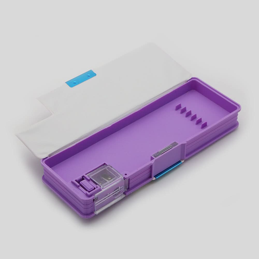 Pencil Box - Purple, Stationary Pouch & Box, Chase Value, Chase Value