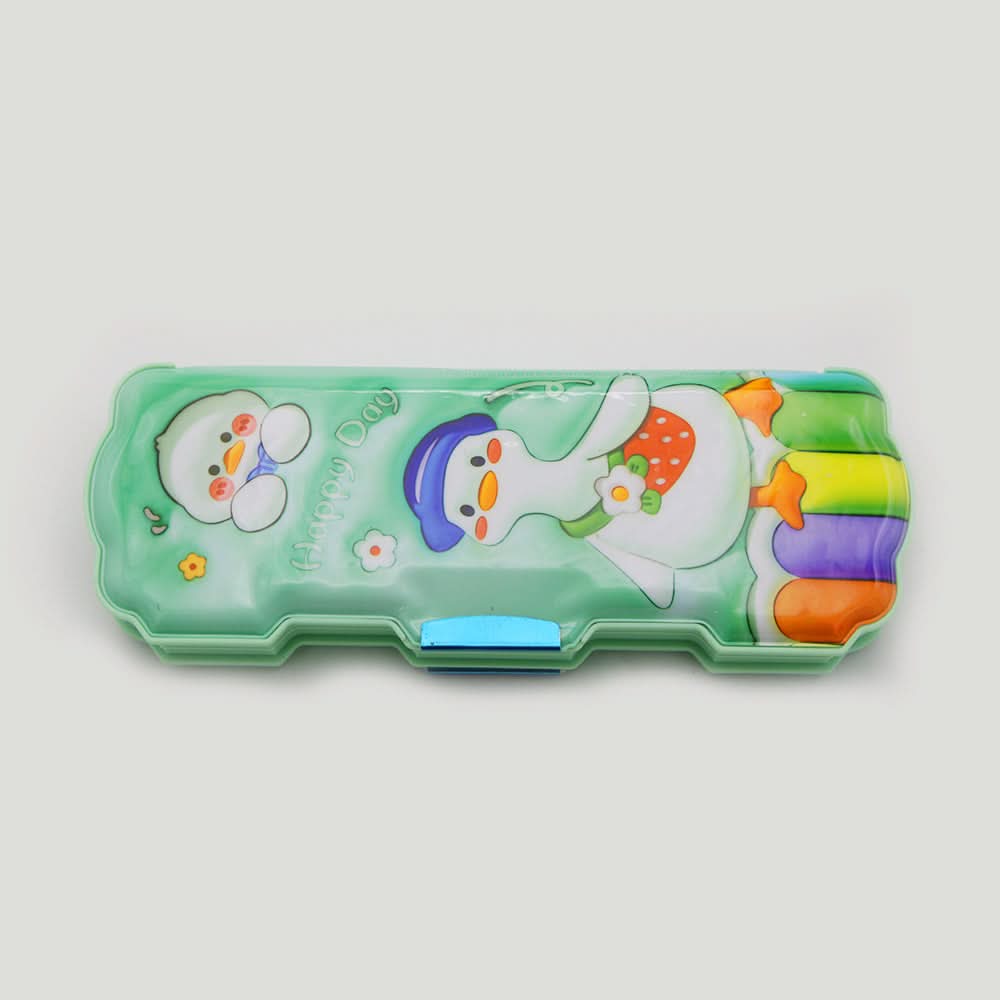Pencil Box - Cyan, Stationary Pouch & Box, Chase Value, Chase Value
