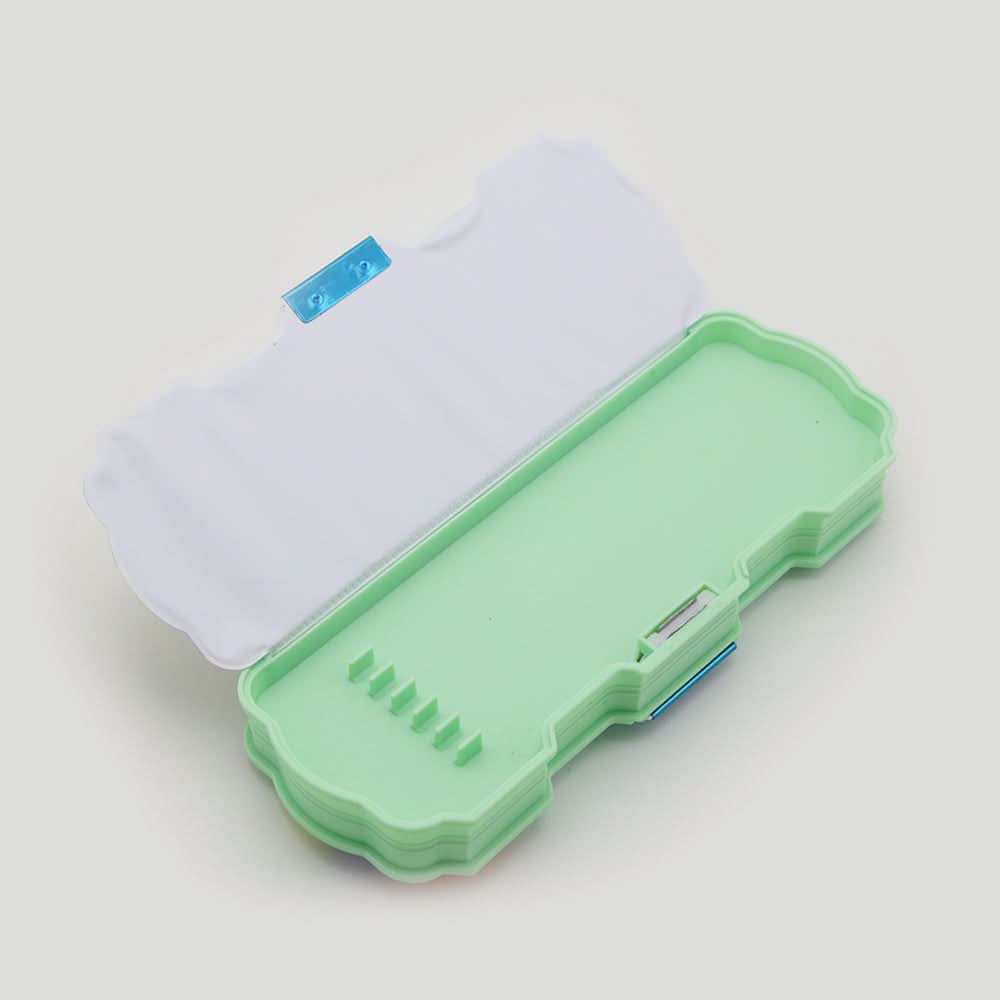Pencil Box - Cyan, Stationary Pouch & Box, Chase Value, Chase Value