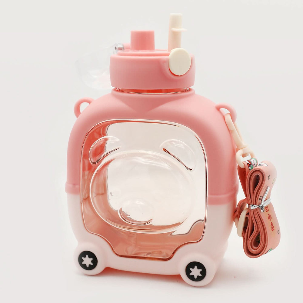 Water Bottle Bear - Peach, Tiffin Boxes & Bottles, Chase Value, Chase Value