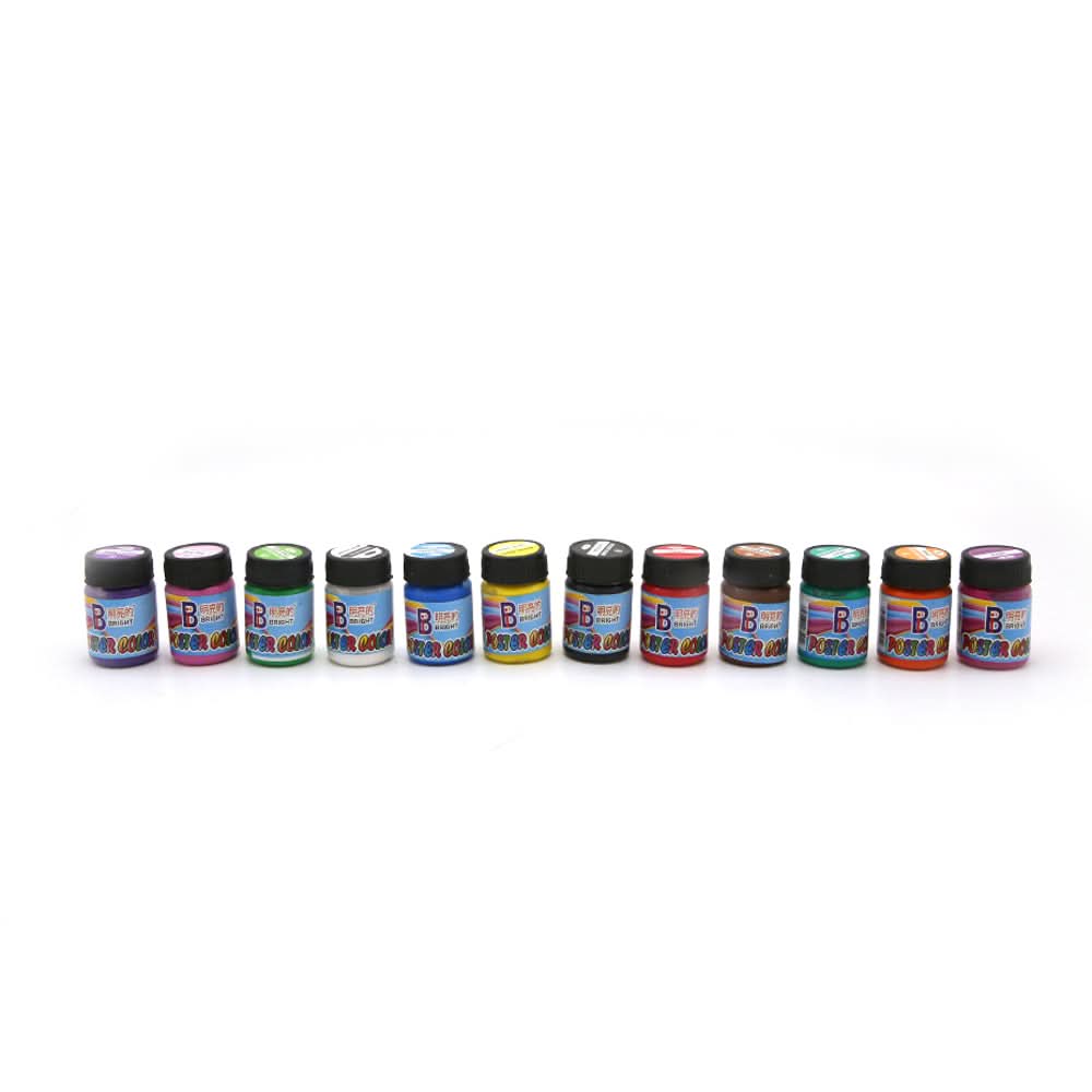 Bright Poster Color Jumbo Pack of 12, Coloring Tools, Chase Value, Chase Value