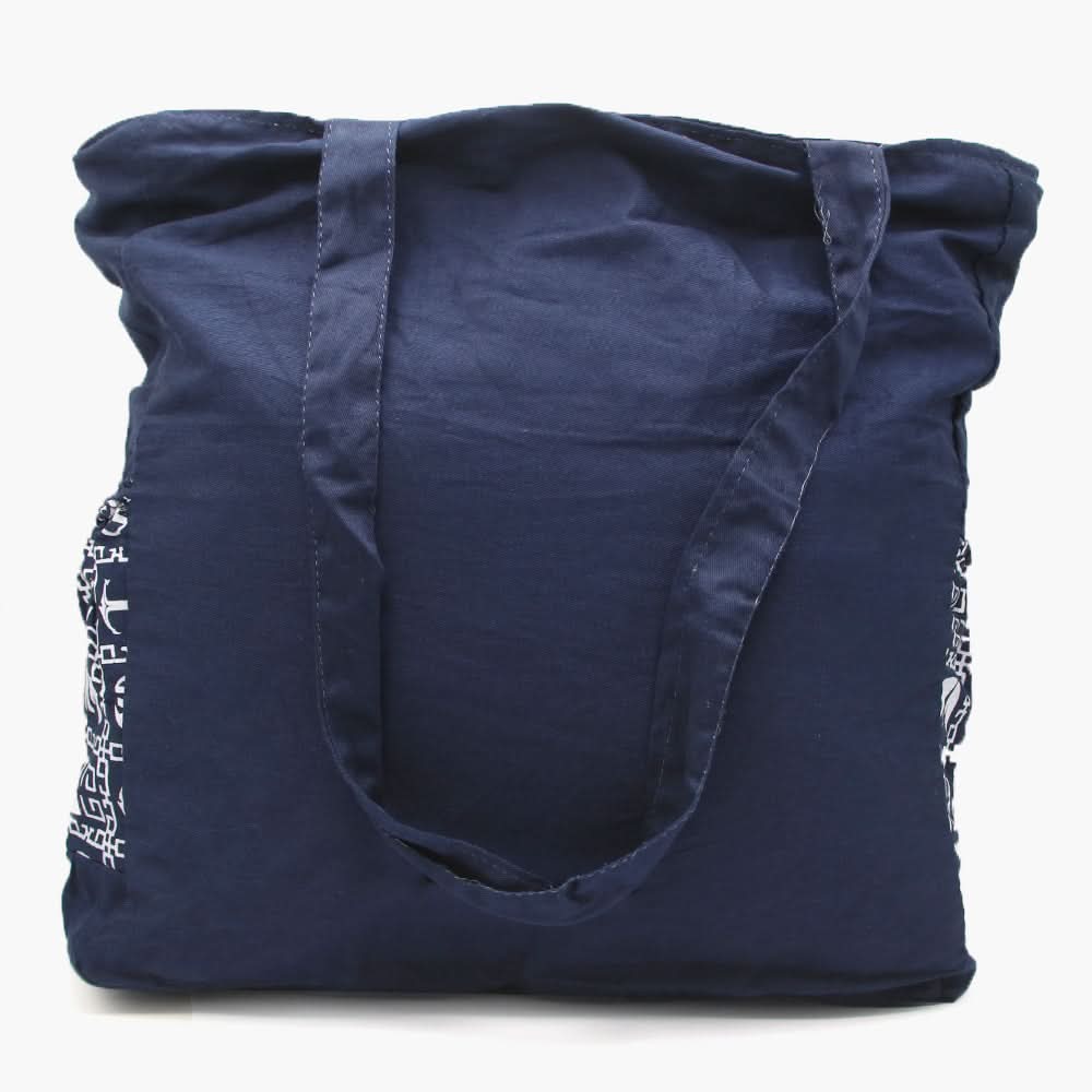 Women's Fabric Bag - Navy Blue, Women Bags, Chase Value, Chase Value