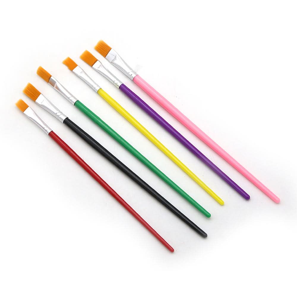 Paint Brush Pack of 6 - Multi Color, Coloring Tools, Chase Value, Chase Value