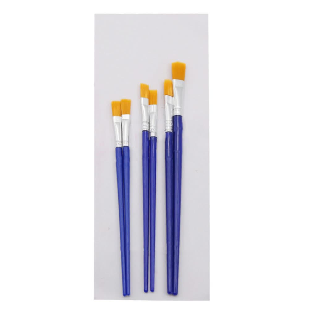 Paint Brush Pack of 6 - Navy Blue, Coloring Tools, Chase Value, Chase Value