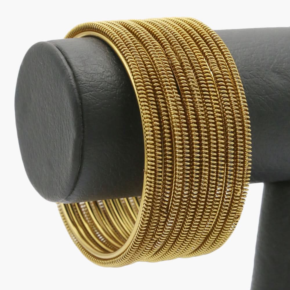 Women's Bangle - Golden, Women Bangles & Bracelets, Chase Value, Chase Value