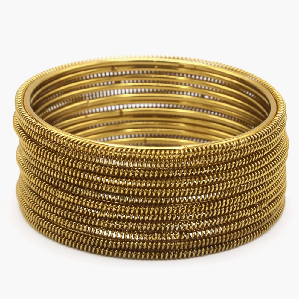 Women's Bangle - Golden, Women Bangles & Bracelets, Chase Value, Chase Value